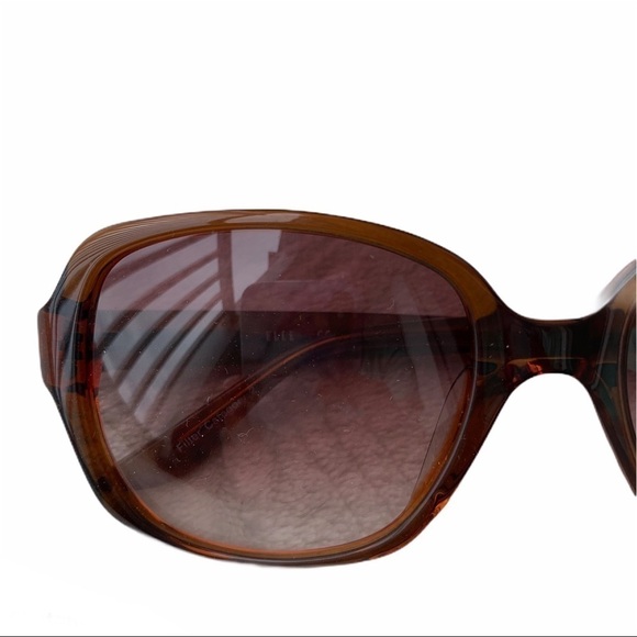 NWOT Elle • Glitter Edge Designer Sunglasses - Picture 3 of 8